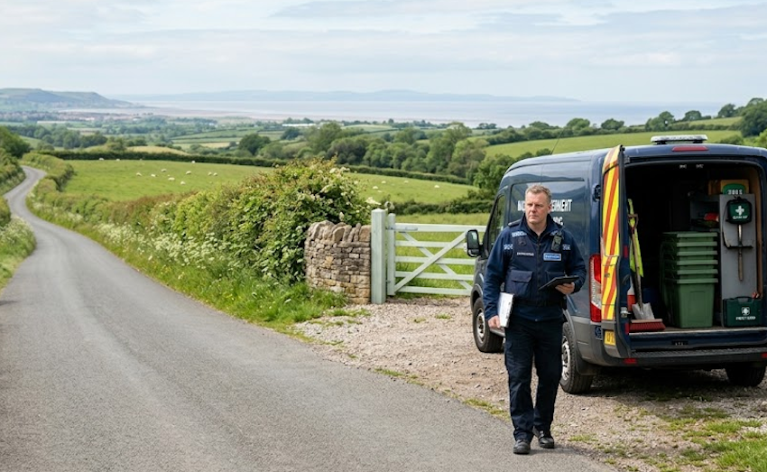 Fly Tipping in North Somerset Warning