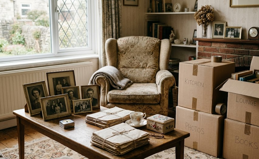 elderly relative downsize